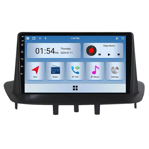 Autoradio RoverOne® Bluetooth CarPlay 2 Din 6Go RAM 128Go ROM pour Renault Megane 3 2008-2014