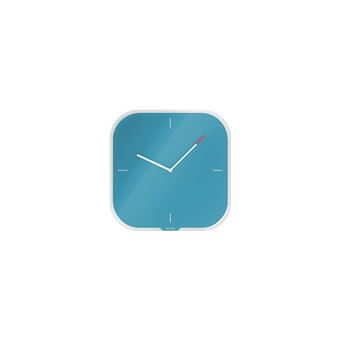 Leitz 90170061 Horloge murale et de table Horloge à quartz Carré Bleu - 1