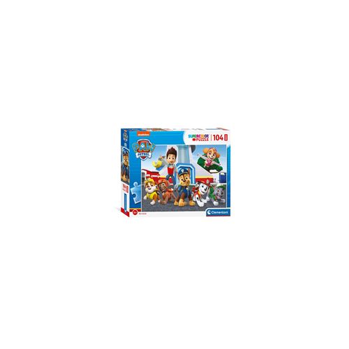 Non Communiqué Clementoni - Puzzle Pat'patrouille Maxi - 104 Pièces