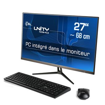 PC tout-en-un CSL Unity F27B-ALS 512 Go 8 Go RAM Win 11 Pro - 1
