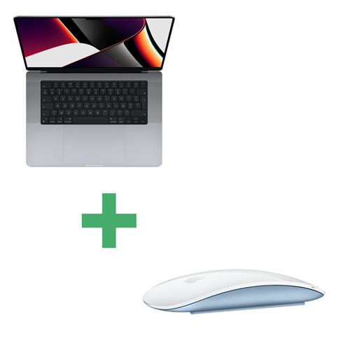 Acheter MacBook Pro Retina 16 2021 Apple M1 Pro 3,2 Ghz 16 Go 512 Go SSD Gris Sidéral reconditionné - Souris Apple Magic Mouse Bleue incluse État correct - 988,00 € MacBook Pro Retina 16 2021 Apple M1 Pro 3,2 Ghz 16 Go 512 Go SSD Gris Sidéral reconditionné - Souris Apple Magic Mouse Bleue incluse État correct - reconditionné disponible sur Fnac
