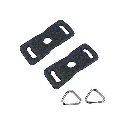 Non Communiqué Kit Triangles Métal + Protection Cuir Pour Sangle