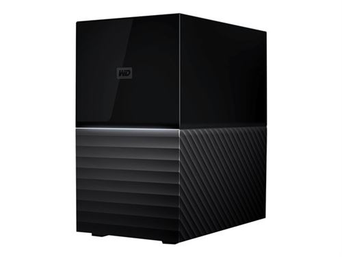 WD My Book Duo WDBFBE0360JBK - Baie de disques - 36 To - 2 Baies - HDD 18 To x 2 - USB 3.1 Gen 1 (externe)