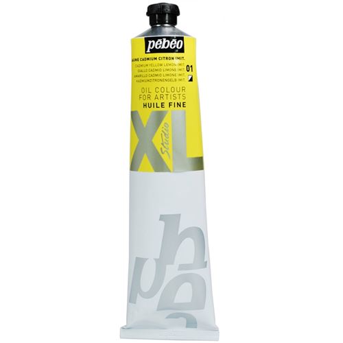 Huile Fine XL 200ml Jaune Cadmium Citron Imitation
