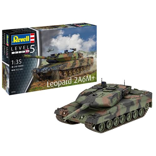 Revell Maquette Char : Leopard 2 A6m+ - Image 3
