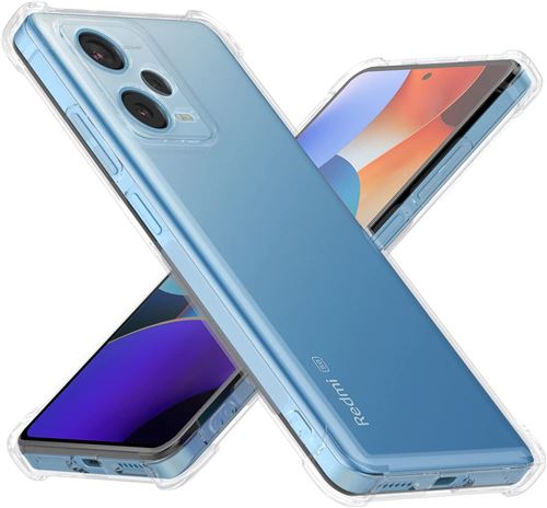 Coque Silicone Transparente Angles Renforces Pour Xiaomi Redmi Note 12 Pro Plus Little Boutik©