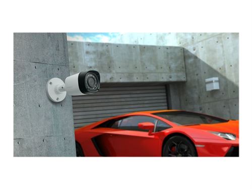 Technaxx Bullet for Kit PRO TX-50 and TX-51 - Caméra de surveillance - extérieur - anti-poussière / étanche - couleur (Jour et nuit) - 2,4 MP - 1980 x 1225 - 720p, 1080p - motorisé - HD-CVI - DC 12 V