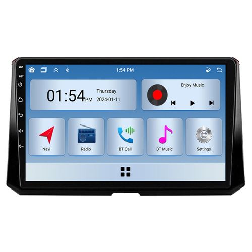 Autoradio RoverOne® Bluetooth CarPlay 2 Din 6Go RAM 128Go ROM pour Toyota Corolla 12 2018-2023