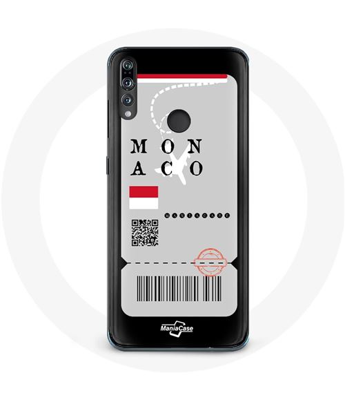 Coque pour Huawei p30 lite Billet d'avion Monaco Maniacase