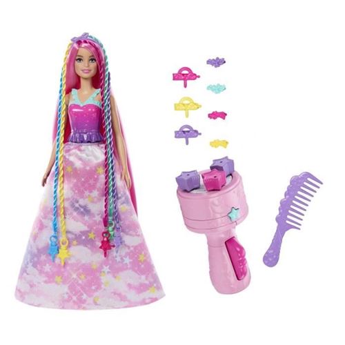 Barbie Tresses Magiques - Poupée - 3 ans et plus