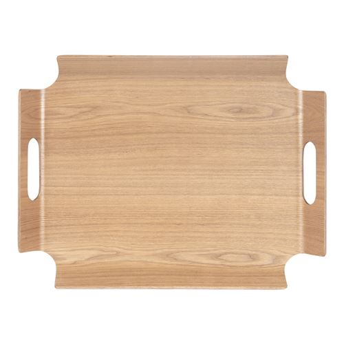 Non Communiqué Marron Plateau No Angle 39,5X28,5 Cm - Table Passion