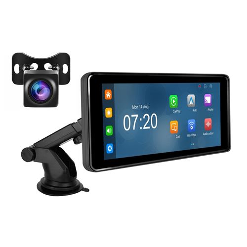 Autoradio 6.86 Pouces Écran Tactile HD Avec Caméra De Recul Et CarPlay YONIS