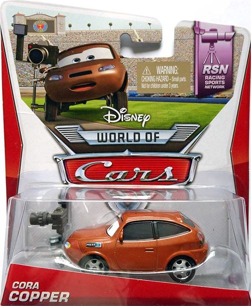 Mattel Disney Cars 2 Voiture Miniature Echelle 1:55 - Cora Copper