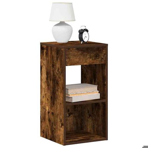 VIDAXL - Table de chevet - Chêne - 35x34x66,5 cm - Set de 2 - Image 2
