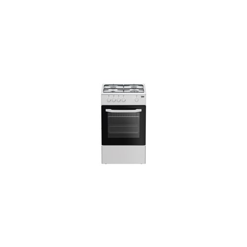Cuisinière gaz et four BEKO CSG42001FW - Blanc