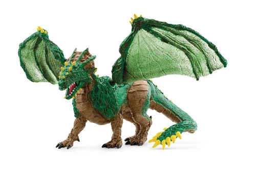 Non Communiqué Multicolore 70791 Figurine Dragon De La Jungle Eldrador