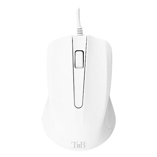 Tnb - TNB Shark - Souris Optique Filaire - Blanc