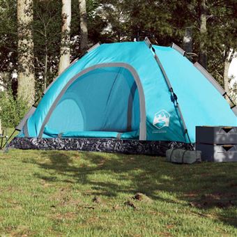 Tente De Camping 5 Personnes VidaXL, Bleue, Imperméable - Neuve Sous Emballage