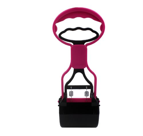 Pelle Ramasse Crotte pour Chien FONGWAN 28cm Poignée Outil de Nettoyage pour Grands Petits Chiens - Rose