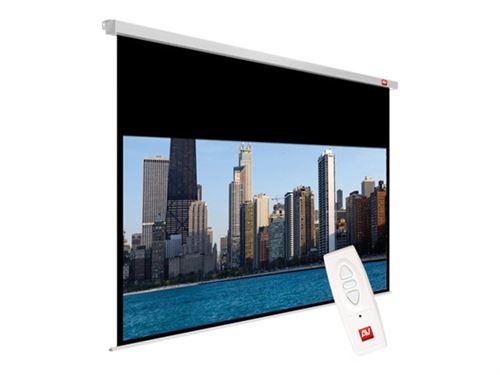 AVTek Video Electric 240 - Écran de projection - montable sur plafond, montable sur mur - motorisé - 116 (294 cm) - 4:3 - blanc mat - blanc