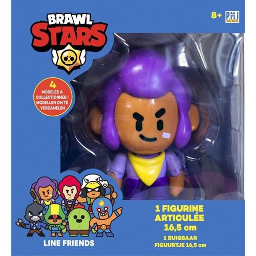 Lansay - Brawl Stars - 1 Figurine Articulée 16,5 cm - Lot #1 - Jeux Vidéos