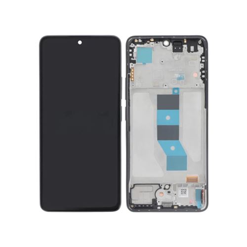 Original Ecran LCD Et Tactile Pulled Avec Châssis (Piec) Noir Pour Xiaomi Redmi Note 14 5G