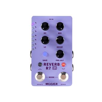 Mooer R7REVERBX2 - Pedale Reverb - 1