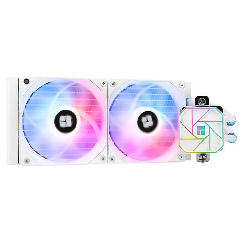 Refrigeration Liquide Thermalright Aqua Elite 240 WHITE ARGB V3 2 Ventilateurs 120mm - Image 4