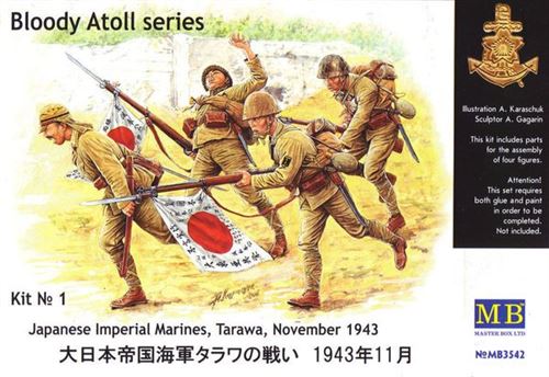 Jap. Special Naval Landing Force Tarawa - 1:35e - Master Box Ltd.