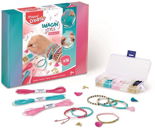 Non Communiqué Multicolore Imagin Style - Bracelets A Tressé