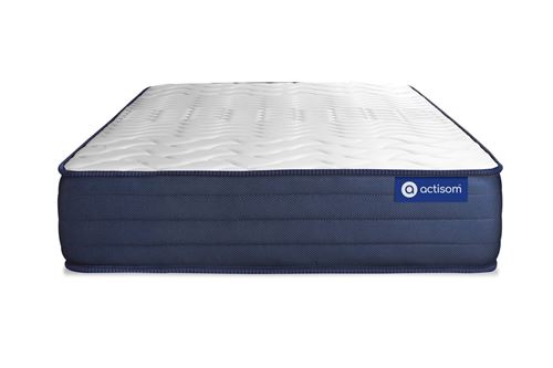 Actisom matelas 80x190 m&eacute;moire de forme 5zones de confort