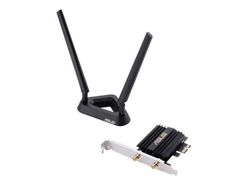 ASUS PCE-AX58BT - Adaptateur réseau - PCIe - 802.11a 802.11b/g/n Bluetooth 5.0 802.11ax
