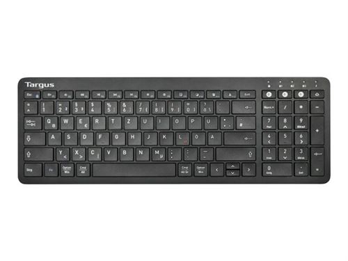 Targus - Toetsenbord - antimicrobieel - draadloos - Bluetooth 5.1 - QWERTZ - Duits - zwart - B2B