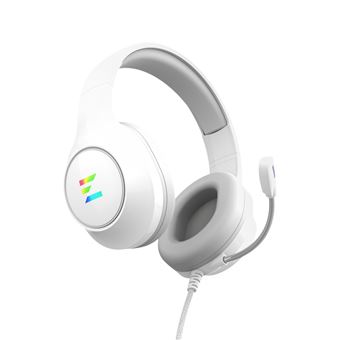 Casque PC ZALMAN Gamer filaire HPS310 RGB Blanc - 1