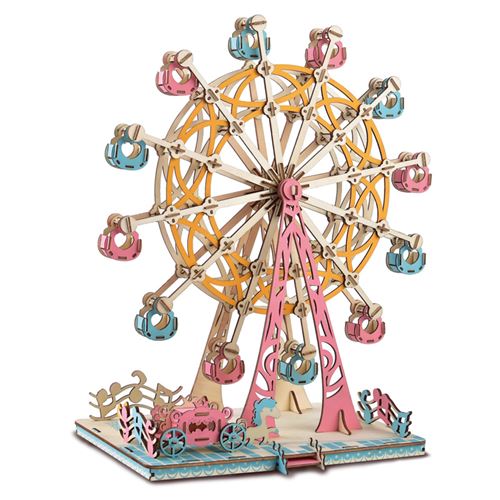 Puzzle 3D 295 pièces - Grande roue heureuse