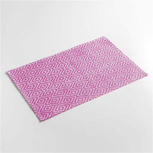 Set de table 30 x 45 cm fibre papier losamo Fuchsia