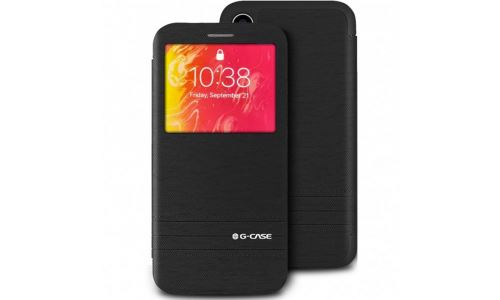 Etui folio G-Case iPhone XR avec fenêtre