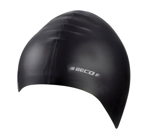 Beco bonnet de bain latex unisexe noir taille unique