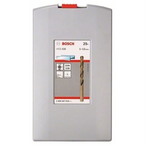 Set De Forets Probox Hss-Co, 1-13Mm, 135?, 25 - Bosch