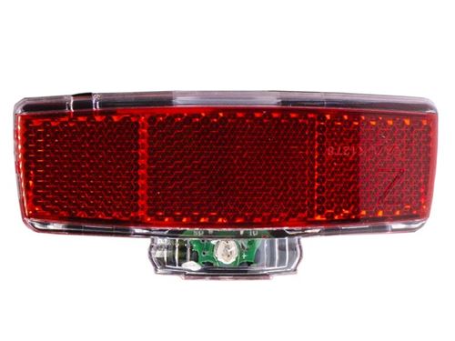 Simson feu arrière Block led porte-bagages batterie rouge