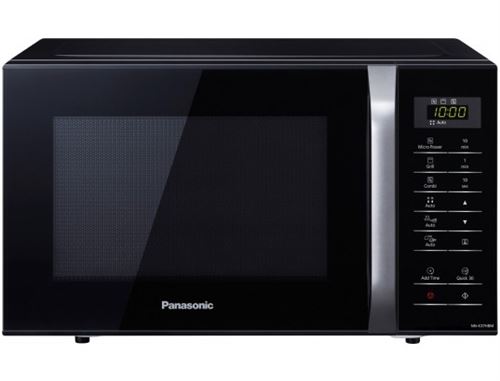 Panasonic NN-K37H - Magnetron met grill - 23 liter - 800 W - zwart