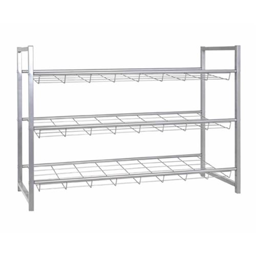 Haku M&ouml;bel 38717&nbsp;&Eacute;tag&egrave;re &agrave; Chaussures Aluminium 80 x 30 x 60 cm