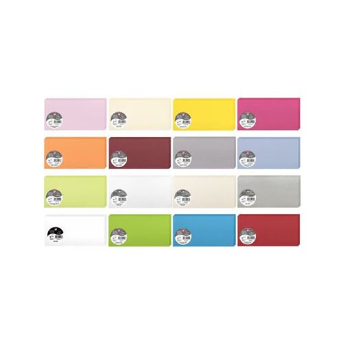 Clairefontaine Carte 210g Pli&eacute;e 106x213 Lilas Pqt 25