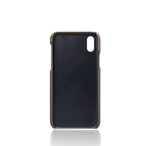Coque porte carte de crédit slim en cuir pour iPhone X, Wiqeo, Déstockeur  de Coques Pour iPhone