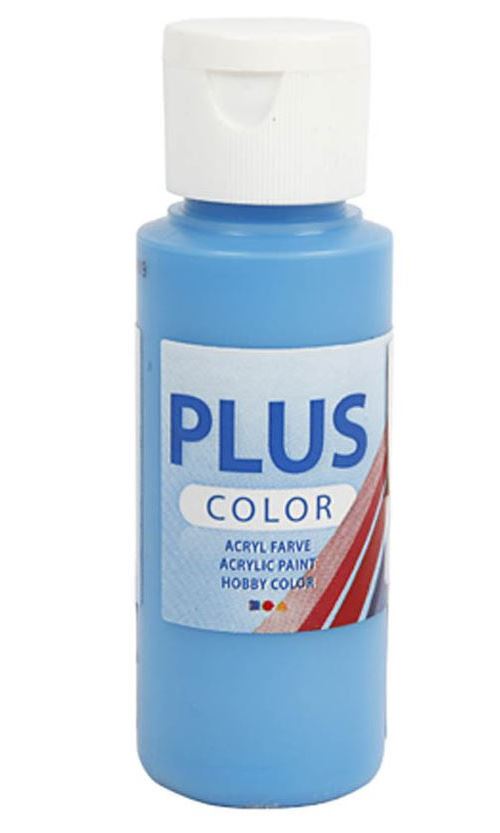 Creotime peinture acrylique Plus Color 60 ml de bleu océan