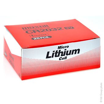 Pile lithium CR2032 3V KODAK ULTRA Blister de 2 piles