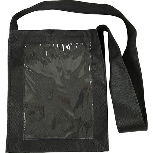 Creative sac avec façade en plastique 40 x 34 x 8 cm noir