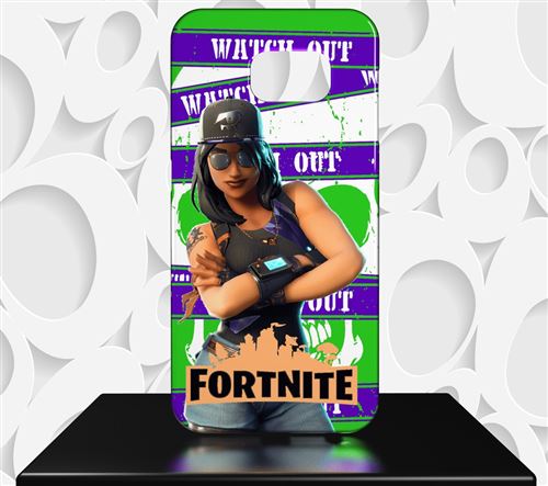 Coque Personnalisée Samsung Galaxy S6 COLLECTION JEUX VIDEOS FORTNITE BATTLE ROYALE 142