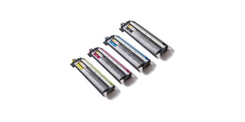 ENCRE BREIZ Pack 4 toners compatibles pour imprimantes brother TN210, TN230, bk, c,m,y
