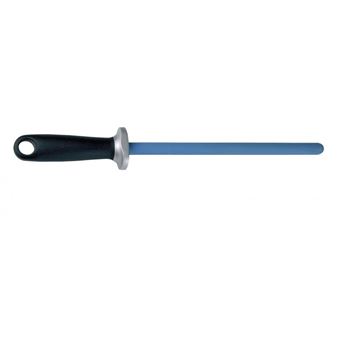 Fisher 451 Fusil à Aiguiser Ménage Diamant 23 Cm - Manche Noir Ergonomique Pour Couteaux Cuisine Précision
